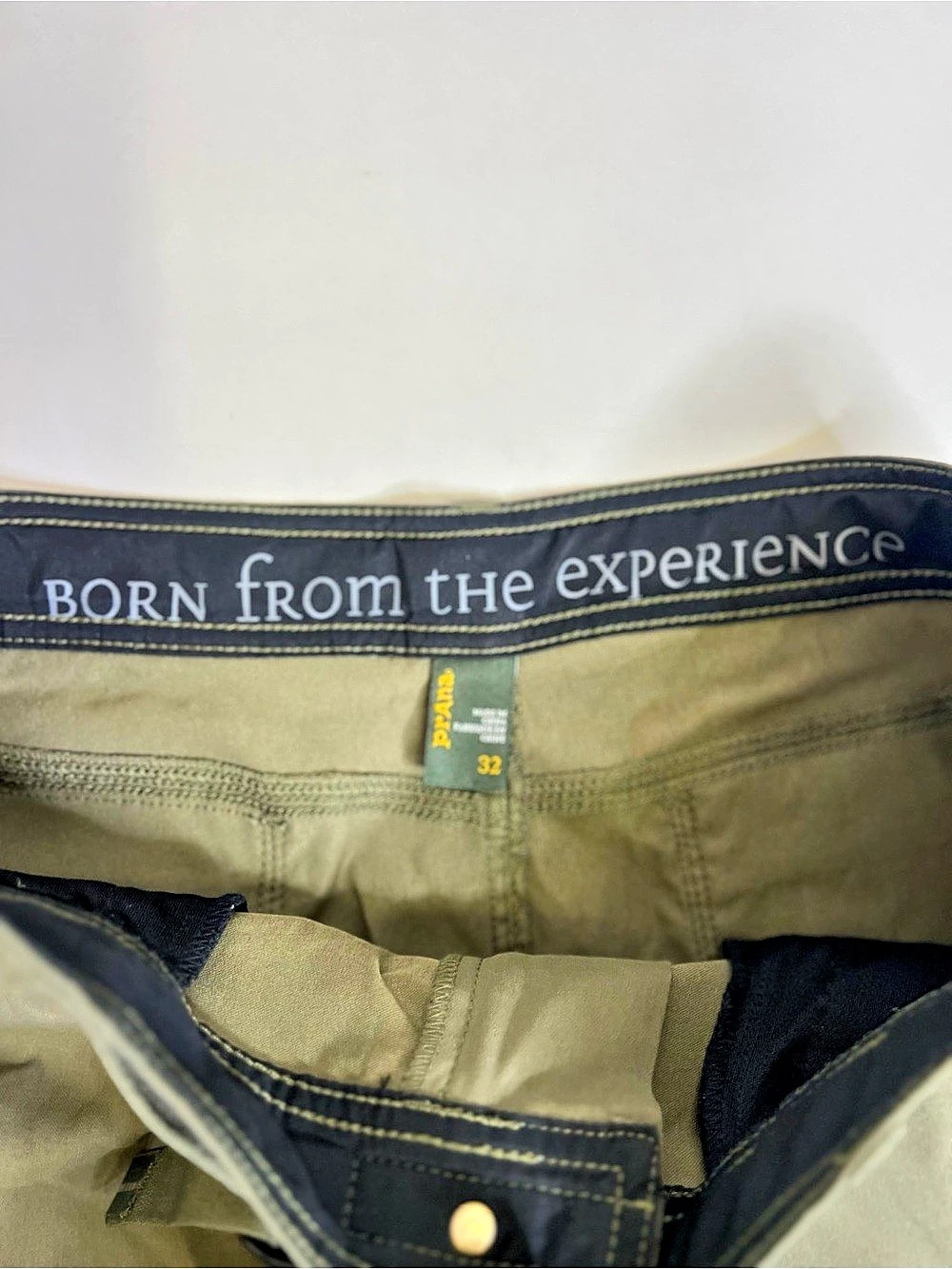 prAna Stretch Zion Cargo Short Green Waist 32 - Picture 3 of 10